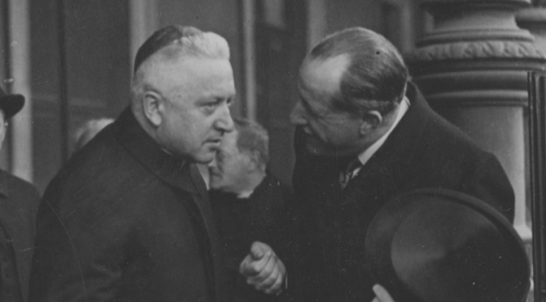  Wizyta Prymasa Polski ks. kard. Augusta Hlonda w Rzymie.  