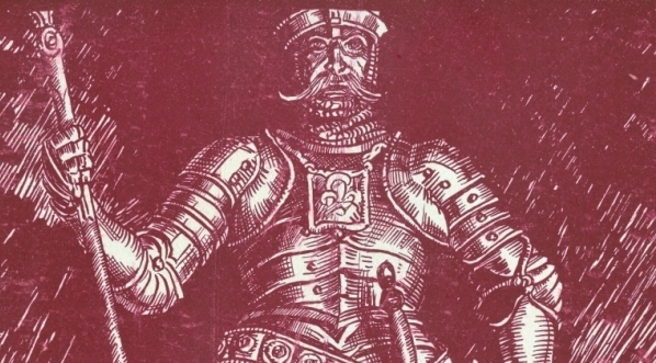  Ilustracja Bogdana Nowakowskiego do powieści Edwarda Słońskiego „Prawdziwa wojna”.  