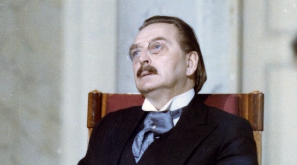  Czesław Wołłejko w filmie "Zamach stanu" z 1980 r.  