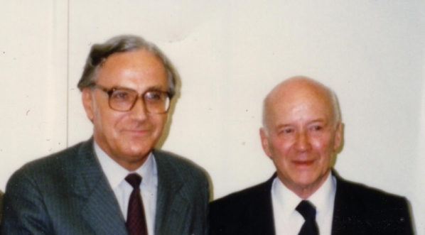  Wizyta pierwszego dyrektora Rozgłośni Polskiej Radia Wolna Europa Jana Nowaka-Jeziorańskiego w Monachium we wrześniu 1987 r.  
