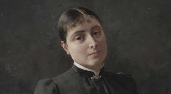  "Portret Marii Chełmońskiej, żony malarza" Stanisława Reychana.  