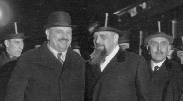  Wizyta ministra oświaty Węgier Balinta Homana w Polsce - pobyt w Warszawie w listopadzie 1935 r.  