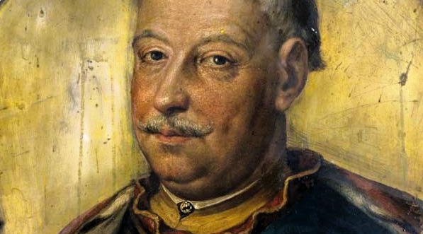  Portret trumienny Jana Fryderyka Sapiehy.  
