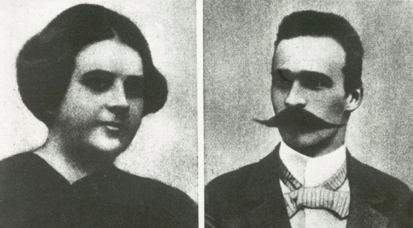  Józef Piłsudski i jego pierwsza żona Maria z Koplewskich.  