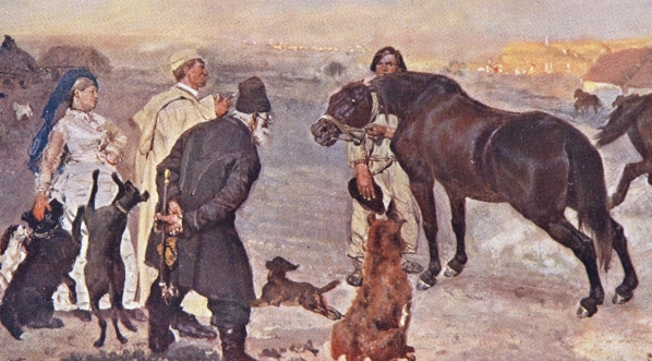  "Na folwarku" Józefa Chełmońskiego,  