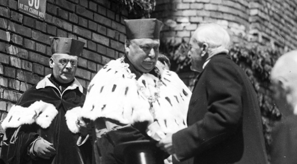  Wizyta prezydenta RP Ignacego Mościckiego w Krakowie w czerwcu 1934 roku.  