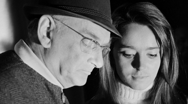  Na planie filmu Jana Batorego "Ostatni świadek" z 1969 r.  