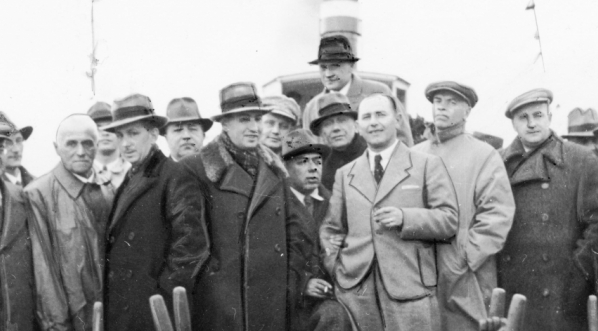  Komisja w sprawie regulacji Wisły w październiku 1937 r.  