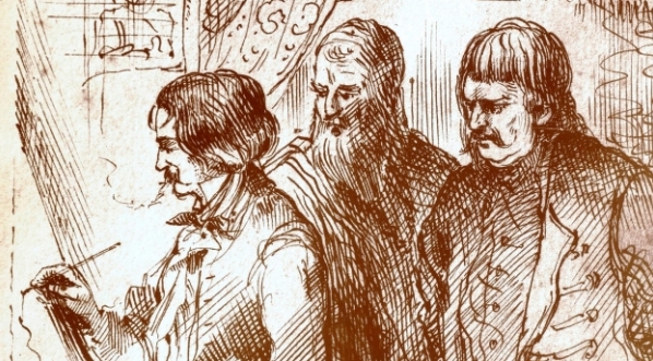  "Leon Kapliński w pracowni" Cypriana Kamila Norwida.  