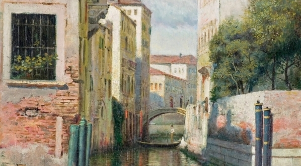 "Kanał w Wenecji" Stefana Popowskiego.  