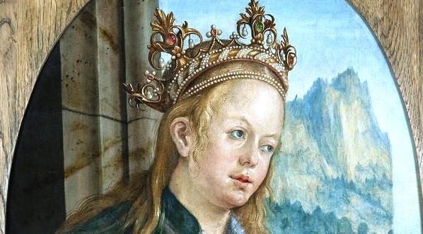  "Św. Katarzyna Aleksandryjska" Hansa von Kulmbach.  