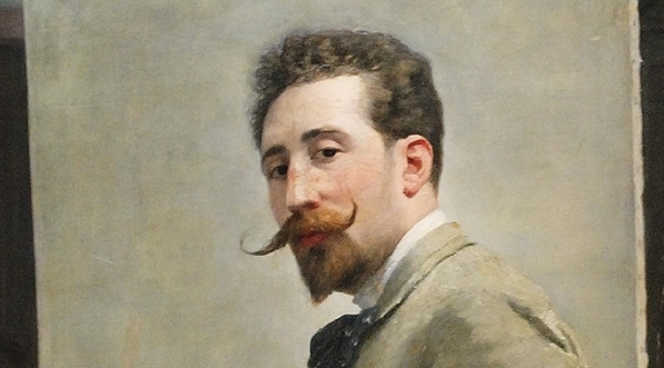  "Autoportret z paletą" Mieczysława Reyznera.  