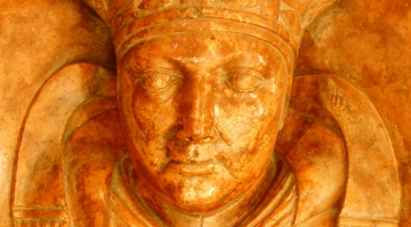  Wizerunek biskupa Jana Lubrańskiego z jego płyty nagrobnej.  