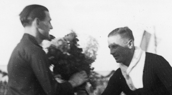  Mecz towarzyski piłki nożnej Niemcy - Polska w Berlinie 3.12.1933 r.  