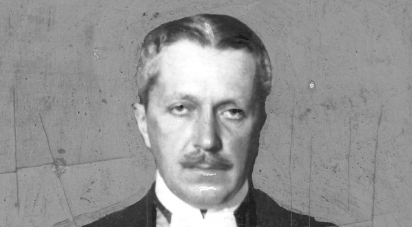  Poseł nadzwyczajny i minister pełnomocny Polski w Hiszpanii hr. Władysław Sobański.  