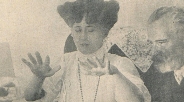  Ryc. 5 z książki "Okultyzm i magja w świetle parapsycholgji" Józefa Świtkowskiego.  