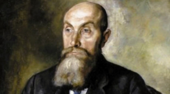  "Portret prof. Franciszka Bujaka" Romana Kramsztyka.  