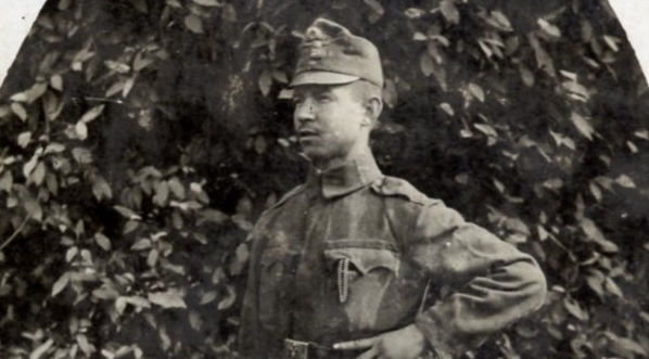  Franciszek Więckowski w mundurze armii austro-węgierskiej, prawdopodobnie 1916 rok.  