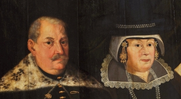  "Portret epitafijny Jerzego IV Konopackiego (zm. 1650), starosty Jełgawy i jego żony Anny z domu Konarskiej (zm. 1646)" Hermana Hahna.  
