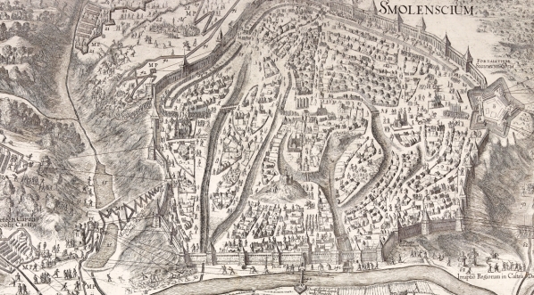  Plan miasta Smoleńska.  