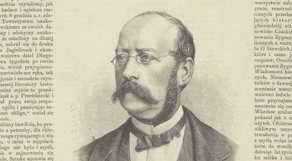  Strona tytułowa czasopisma z portretem Aleksandra Przezdzieckiego.  