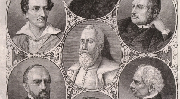  "Tableau z portretami poetów polskich" (Panteon Polski) Bronisława Puca.  