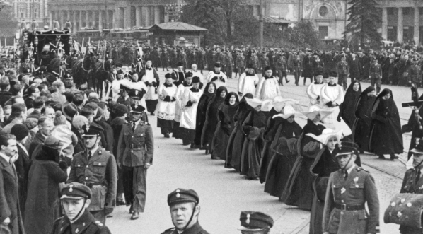  Pogrzeb wiceprezydenta Warszawy Medarda Downarowicza w Warszawie 19.10.1934 r.  