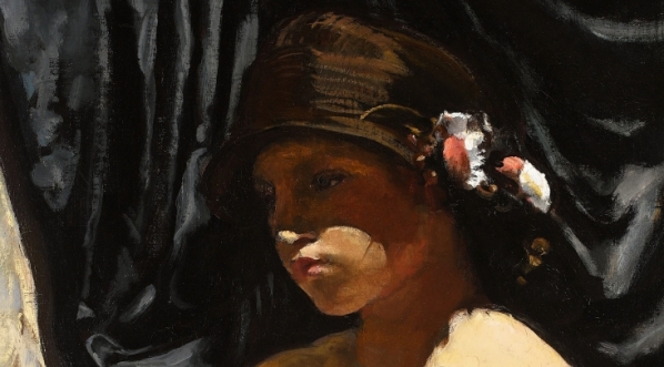  "Półakt kobiecy - Tancerka" Wojciecha Weissa.  