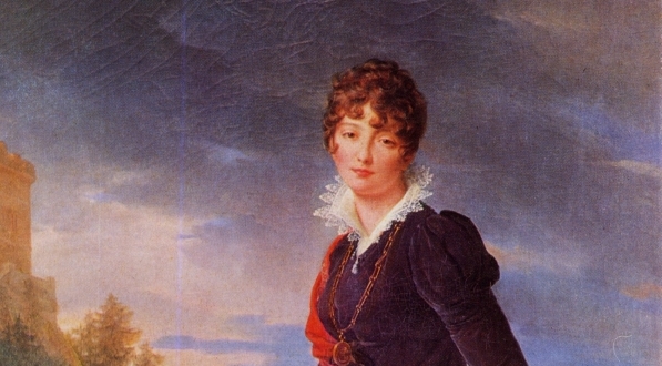  "Portret Katarzyny Starzeńskiej" Françoisa Gérarda.  