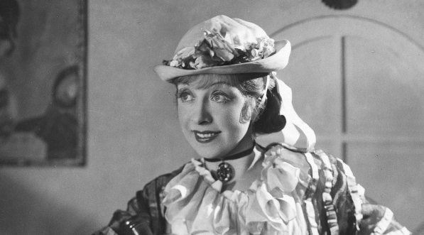  Janina Romanówna w przedstawieniu "Janka" Henry'ego Duvernoisa w Teatrze Małym w Warszawie w 1934 r.  