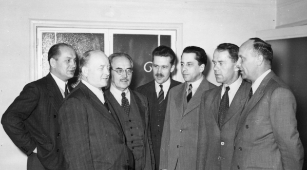  Pożegnanie premiera Stanisława Mikołajczyka przed wyjazdem do USA 3.06.1944 r.  