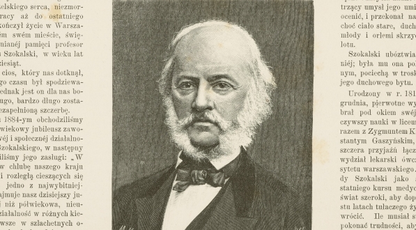  Portret Wiktora Feliksa Szokalskiego na stronie tytułowej "Tygodnika Ilustrowanego".  
