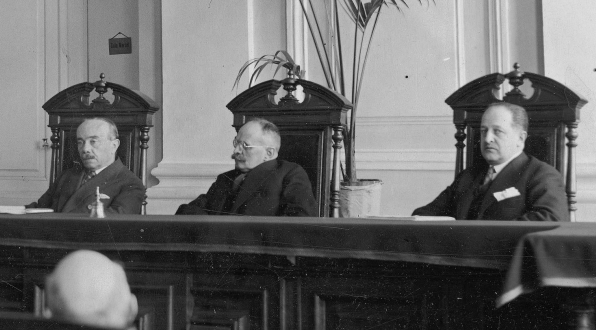  Konferencja informacyjna sekretariatu generalnego stałej delegacji zrzeszeń i informacji prawniczych RP 21.02.1932 r.  