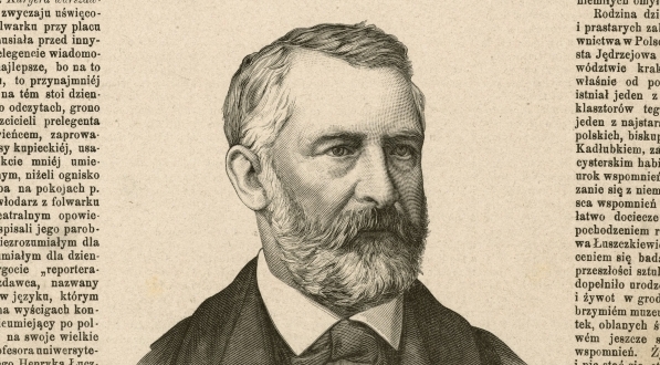  Strona tytułowa casopisma z portretem  Władysława Łuszczkiewicza.  