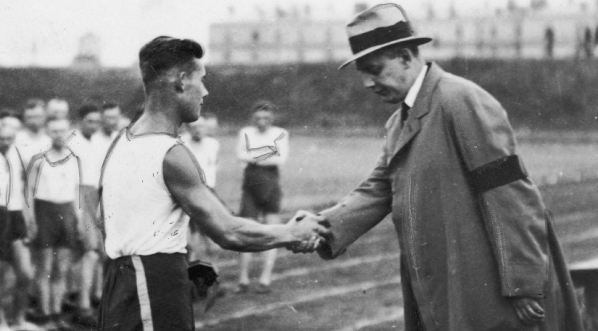  Igrzyska sportowe Policji Państwowej w Łodzi w lipcu 1934 r.  