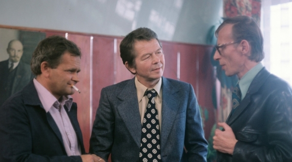  Scena z filmu Janusza Kidawy "Pejzaż horyzontalny" z 1978 r.  