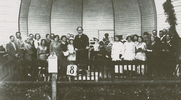  Koncert w Gdyni w wykonaniu uczestników Święta Pieśni Polskiej w sierpniu 1931 roku.  