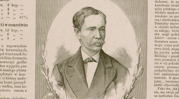  Portret Józefa Przyborowskiego na pierwszej stronie "Tygodnika Illustrowanego".  