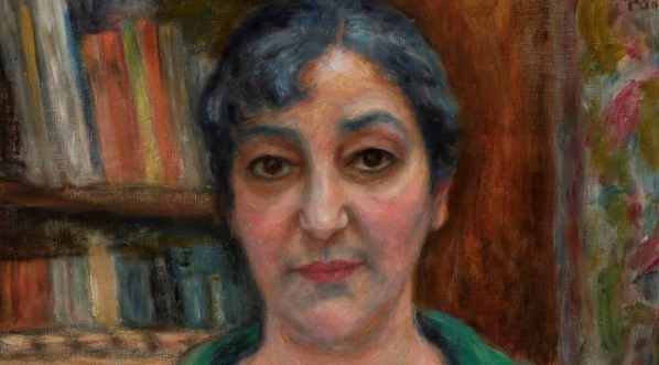  "Portret żony w zielonym swetrze" Józefa Pankiewicza.  