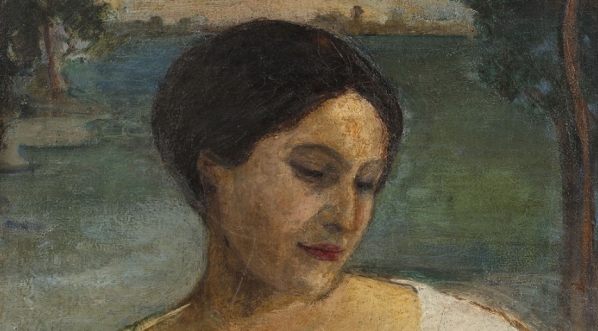  "Portret żony" Leona Chwistka.  