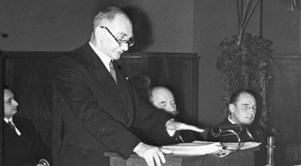  Doroczne zebranie Towarzystwa Naukowego Warszawskiego w Pałacu Staszica, 25.11.1938 r.  
