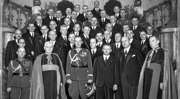  Posiedzenie Sejmu Śląskiego z okazji wprowadzenia czterech posłów ze Śląska Zaolziańskiego 27.10.1938 r.  