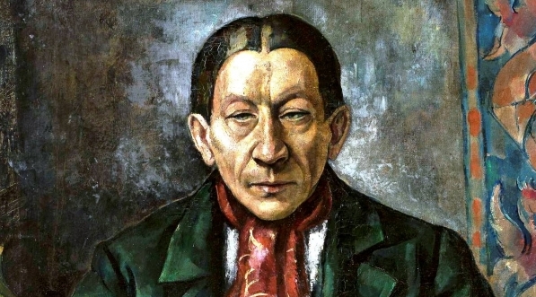  "Portret Romualda Kamila Witkowskiego" Romana Kramsztyka.  