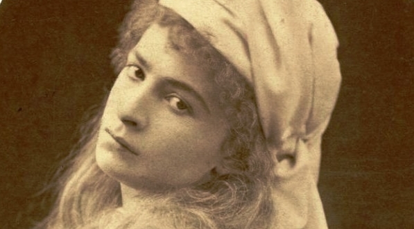  Antonina Hoffmann w roli tytułowej w sztuce "Beatrix Cenci" Juliusza Słowackiego.  