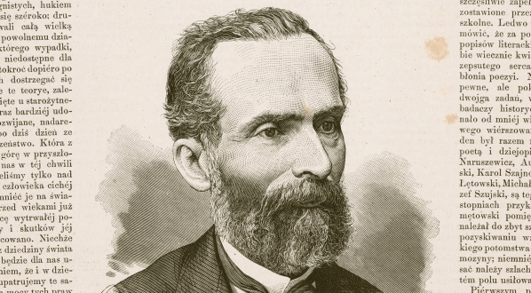  Portret Władysława Chomętowskiego na pierwszej stronie "Tygodnika Illustrowanego".  
