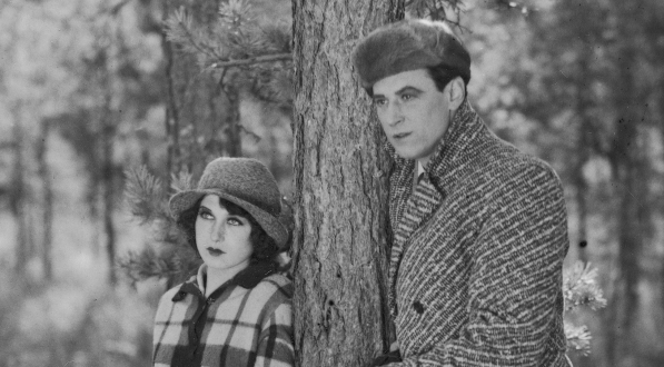  Ina Benita  i Andrzej Karewicz w filmie "Puszcza" z 1932 roku.  