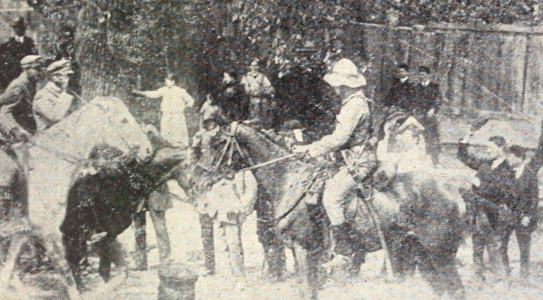  Fragment wjazdu Komendanta do Kielc (13.VIII.1914 r.)  