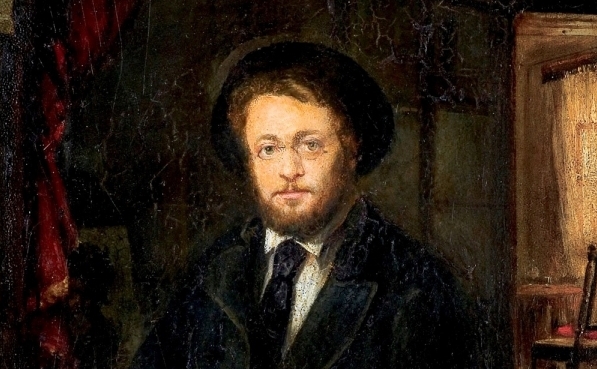  "Autoportret malarza" P.  Merwarta.  