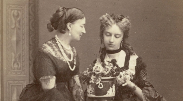  Portret Katarzyny Potockiej z niezidentyfikowaną kobietą.  