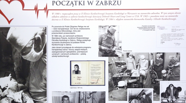  Wystawa  „Mistrz Religa. Człowiek, lekarz, polityk” w Senacie RP w marcu 2019 r. (Fot.  K. Czerwińska – Kancelaria Senatu)  